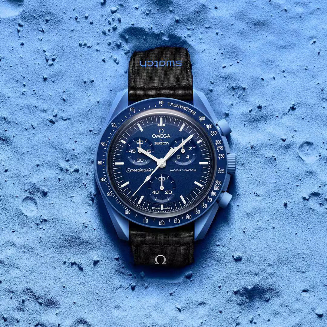 時計 OMEGA SWATCH BIOCERAMIC MOONSWATCH Deep Dive: Omega x Swatch BioCeramic Speedmaster MoonSwatch