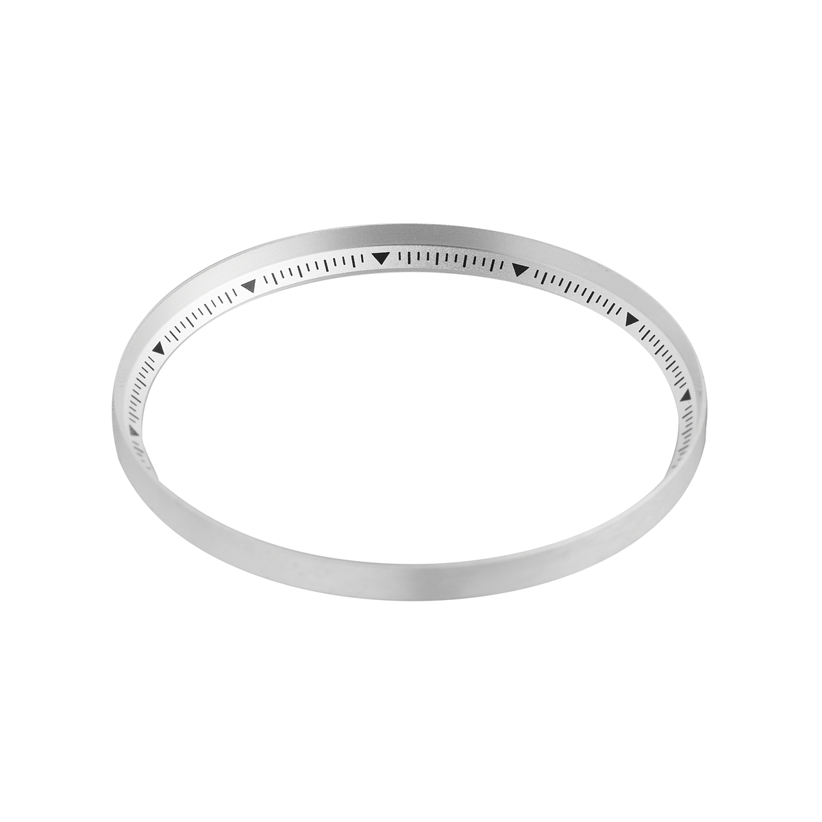 SKX007/SRPD Angled Chapter Ring: Arrows Style Silver – namokiMODS