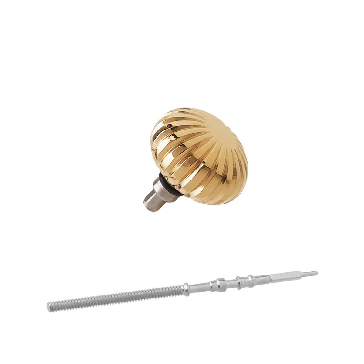 【kiso】CROWN_GOLD ゴールドクラウン SKX007 Onion Crown: Gold Finish – namokiMODS