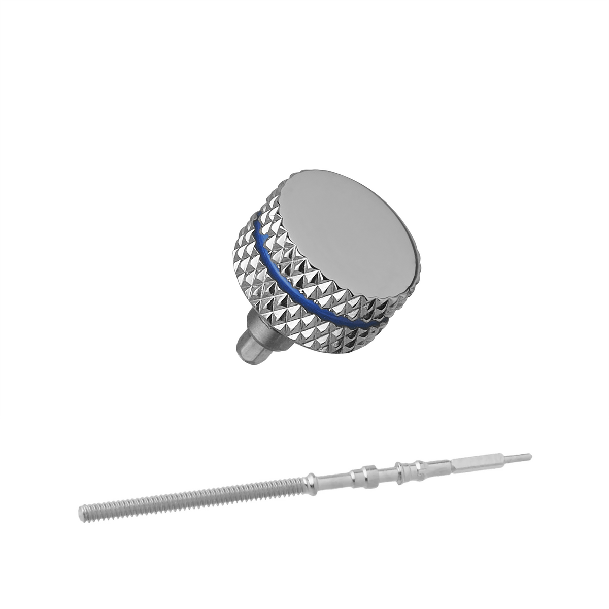 SKX007 Knurled Crown Mk2 Blue – namokiMODS