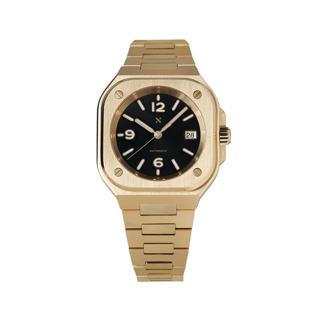 NMK13 Automatic Sport Watch: B&R Mk 2 Gold