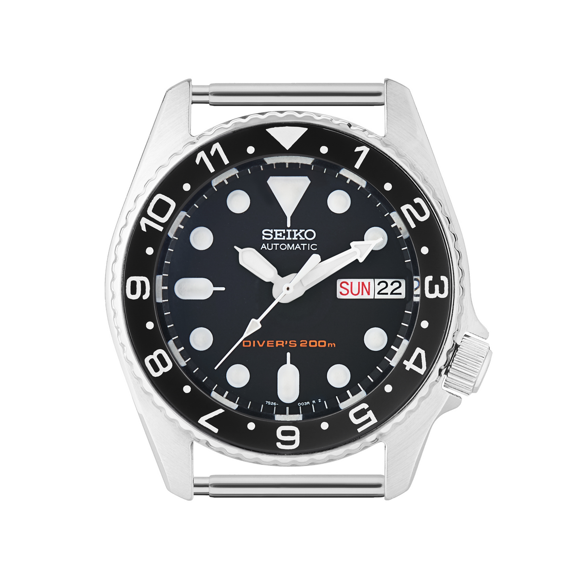 SKX013 Ceramic Bezel Insert: Dual Time style | namokiMODS