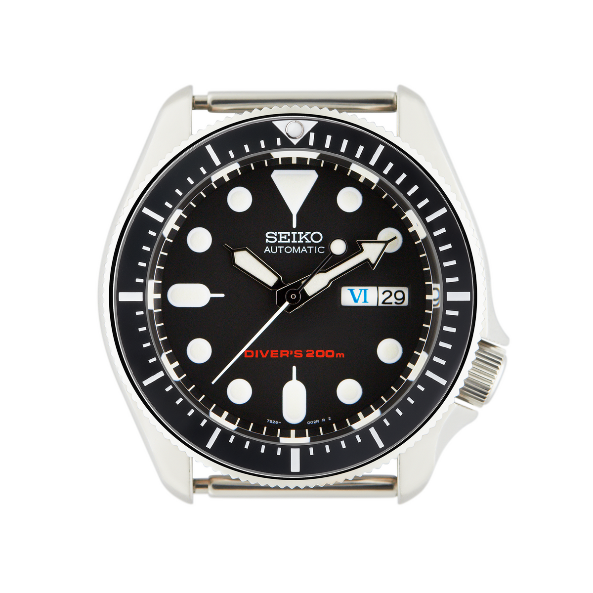 SKX007/SRPD Ceramic Bezel Insert: DSSD Style Black – namokiMODS