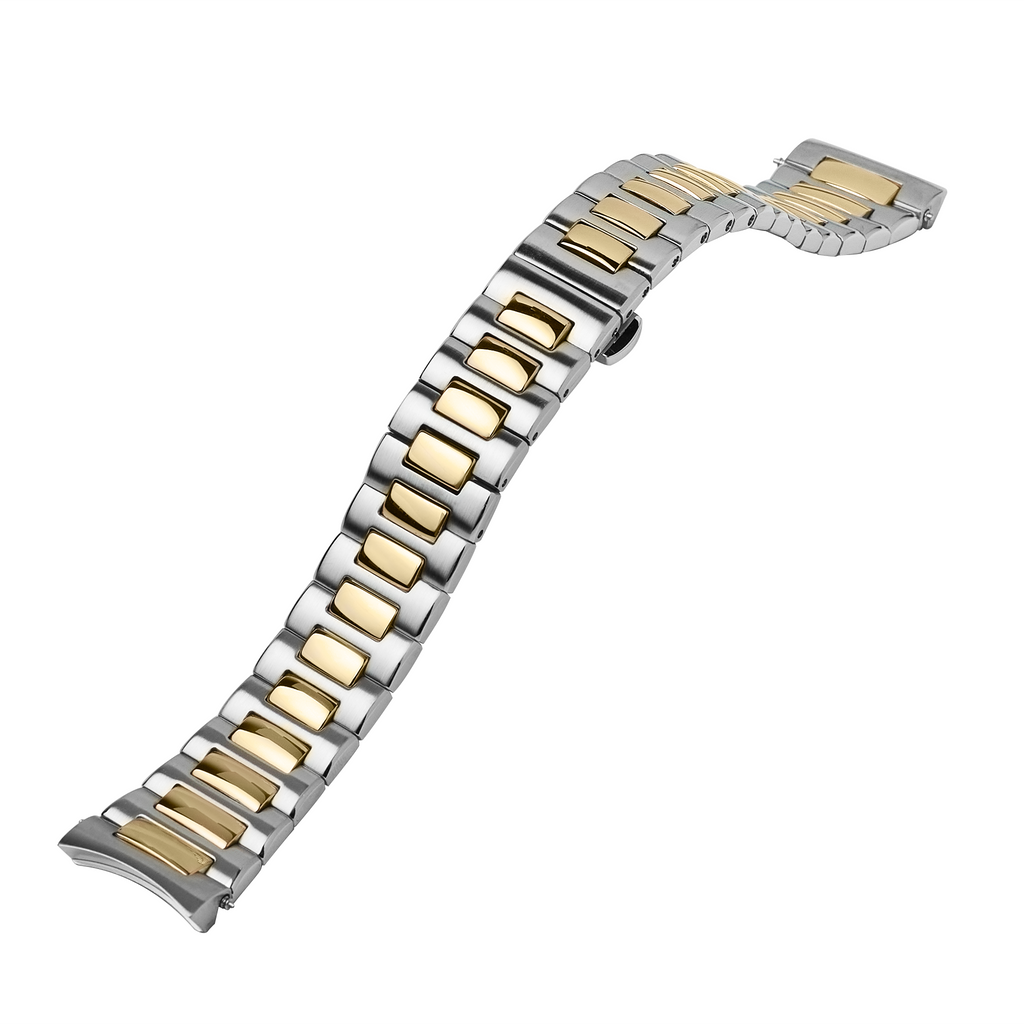 NMK926/935 Watch Bracelet: Nautilus Two-Tone Gold Finish