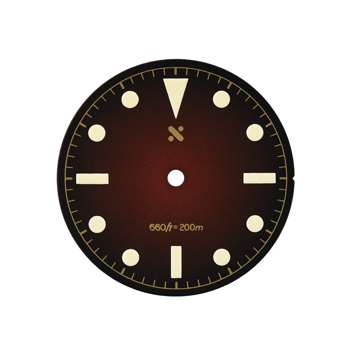 Cadran De Montre Vert Lumineux 28.5 Mm – Pour Mouvements NH35/NH36 – Accessoire Neuf