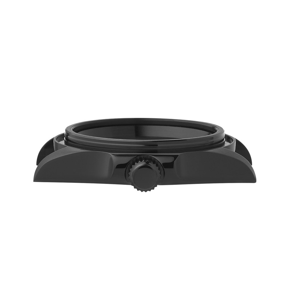 NMK941 GMT Sub SKX007/SRPD Watch Case Mk 2: Black Finish (NH34 Compatible)
