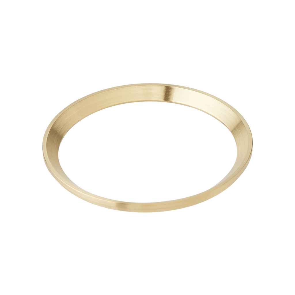 SRP Turtle Chapter Ring: Brushed Gold Finish