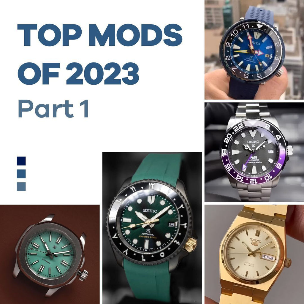 Top Mods of 2023: Celebrating a Year of Seiko Modding Part 1
