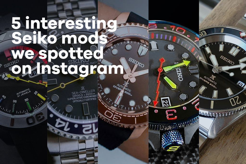 5 Interesting Seiko Mods We Spotted on Instagram
