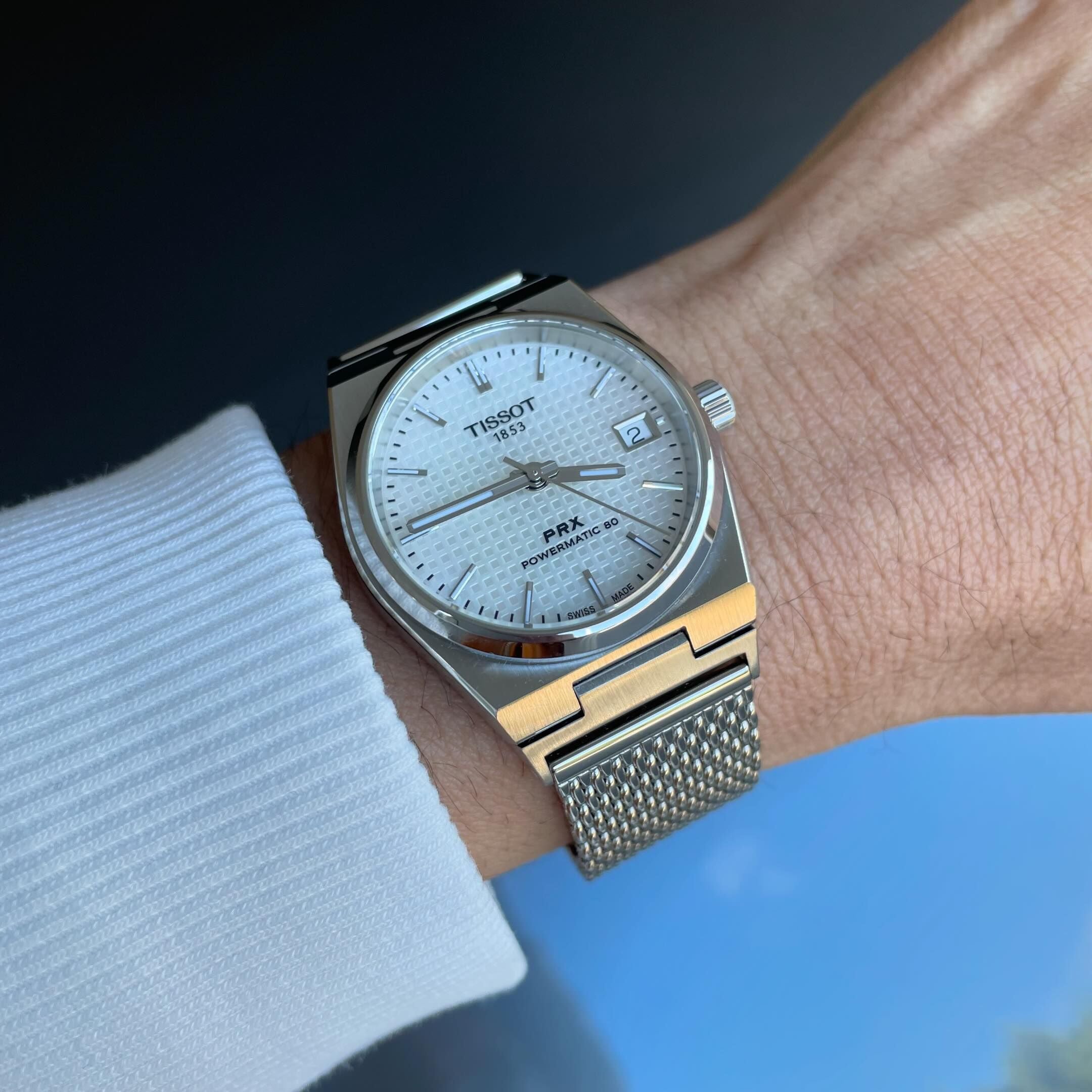 tissot prx bezel mod