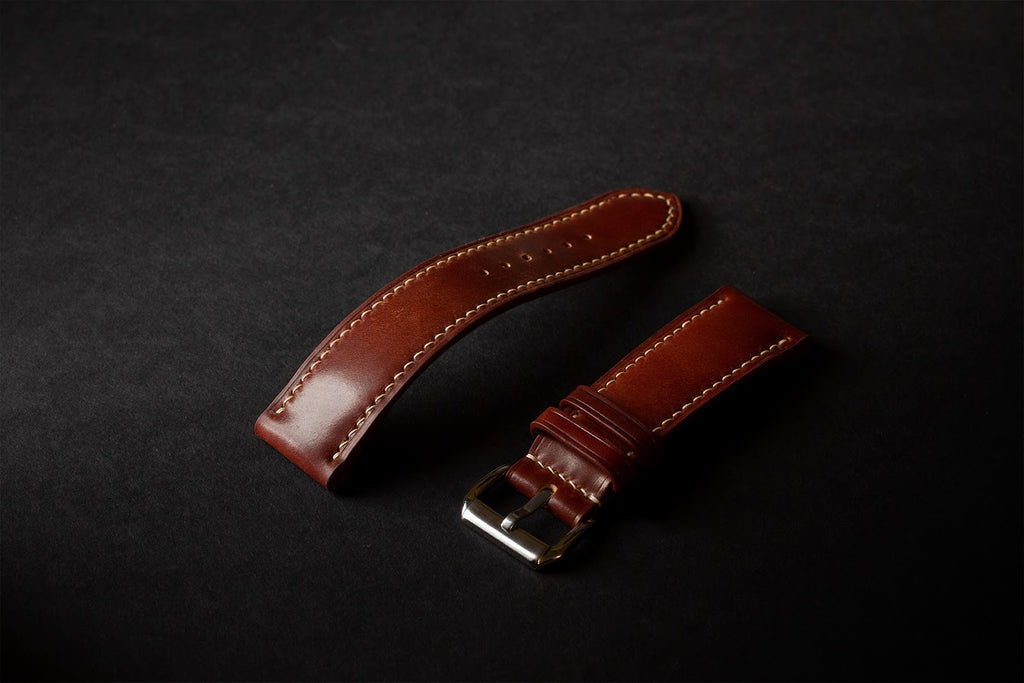 Behind the Scenes: Handcrafting a Cordovan Leather Watch Strap