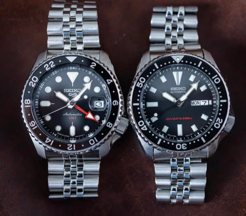 Comparing the Seiko SKX007 and SSK GMTs Similarities and Differences namokiMODS
