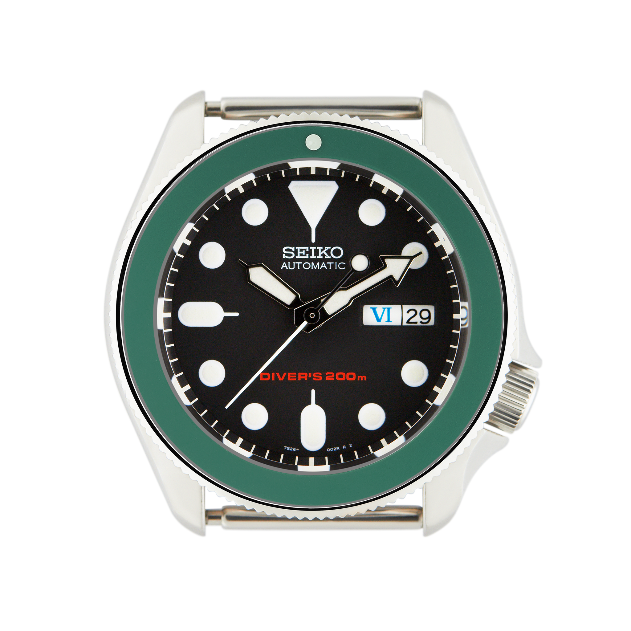 Diver Seiko Skx007 Green Bezel SKX007/SRPD Ceramic Bezel Insert