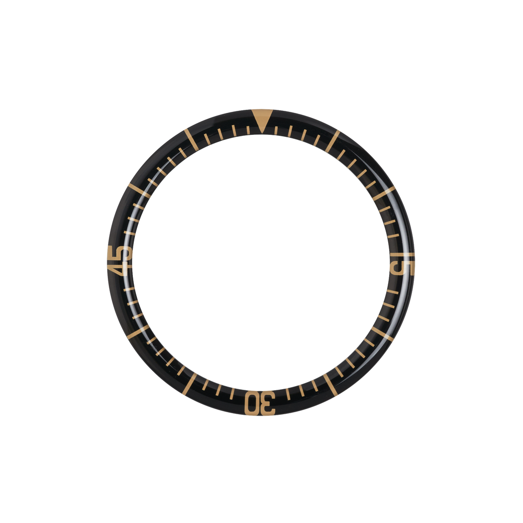 SKX007/SRPD Glass Bezel Insert: Vintage Fathoms