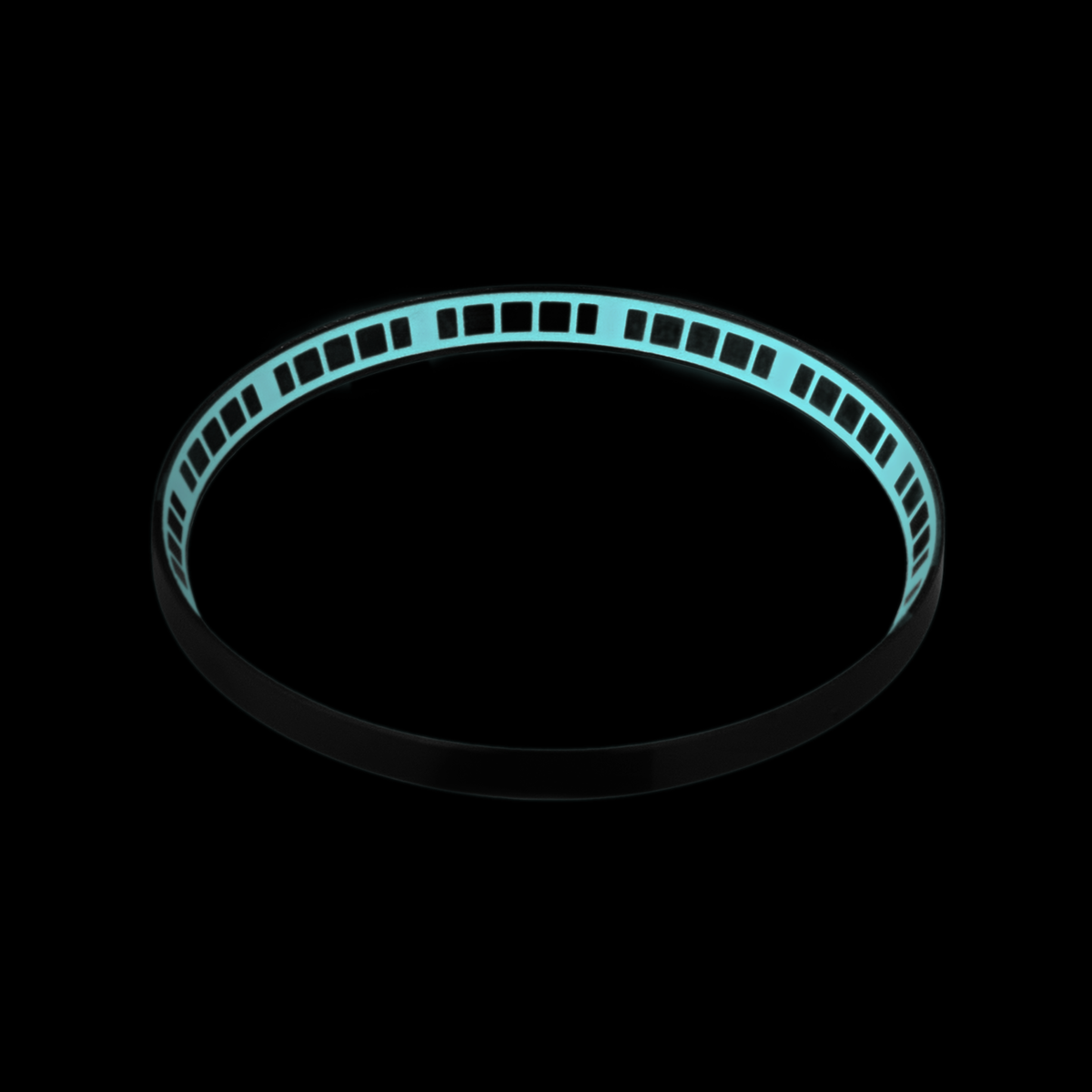 SKX007/SRPD Lumed Chapter Ring: Column Black Finish – namokiMODS