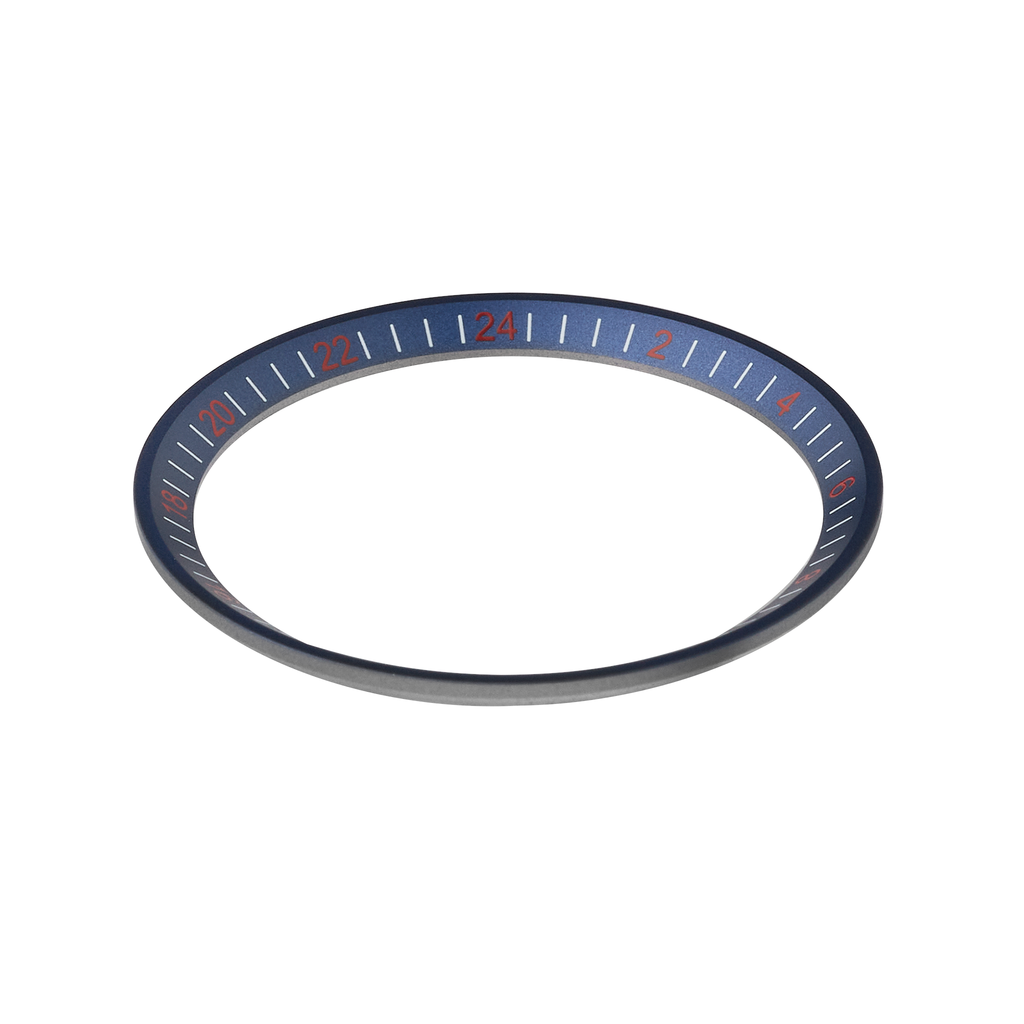 SRPE Chapter Ring: GMT Navy Finish with Red Markers
