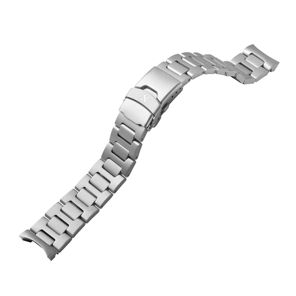NMK961/962 Watch Bracelet: H-Link Sandblasted