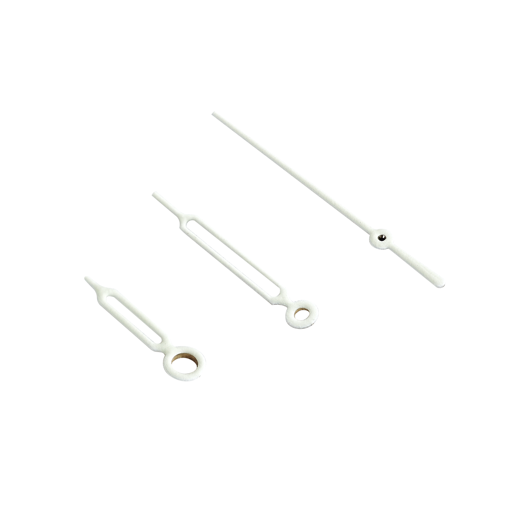 Watch Hands: Syringe Skeleton Finish