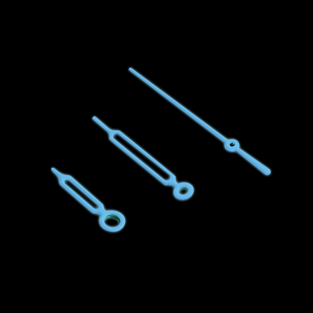 Watch Hands: Syringe Skeleton Finish