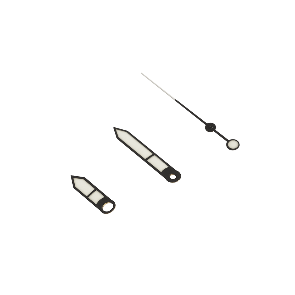 Watch Hands: Vector Black