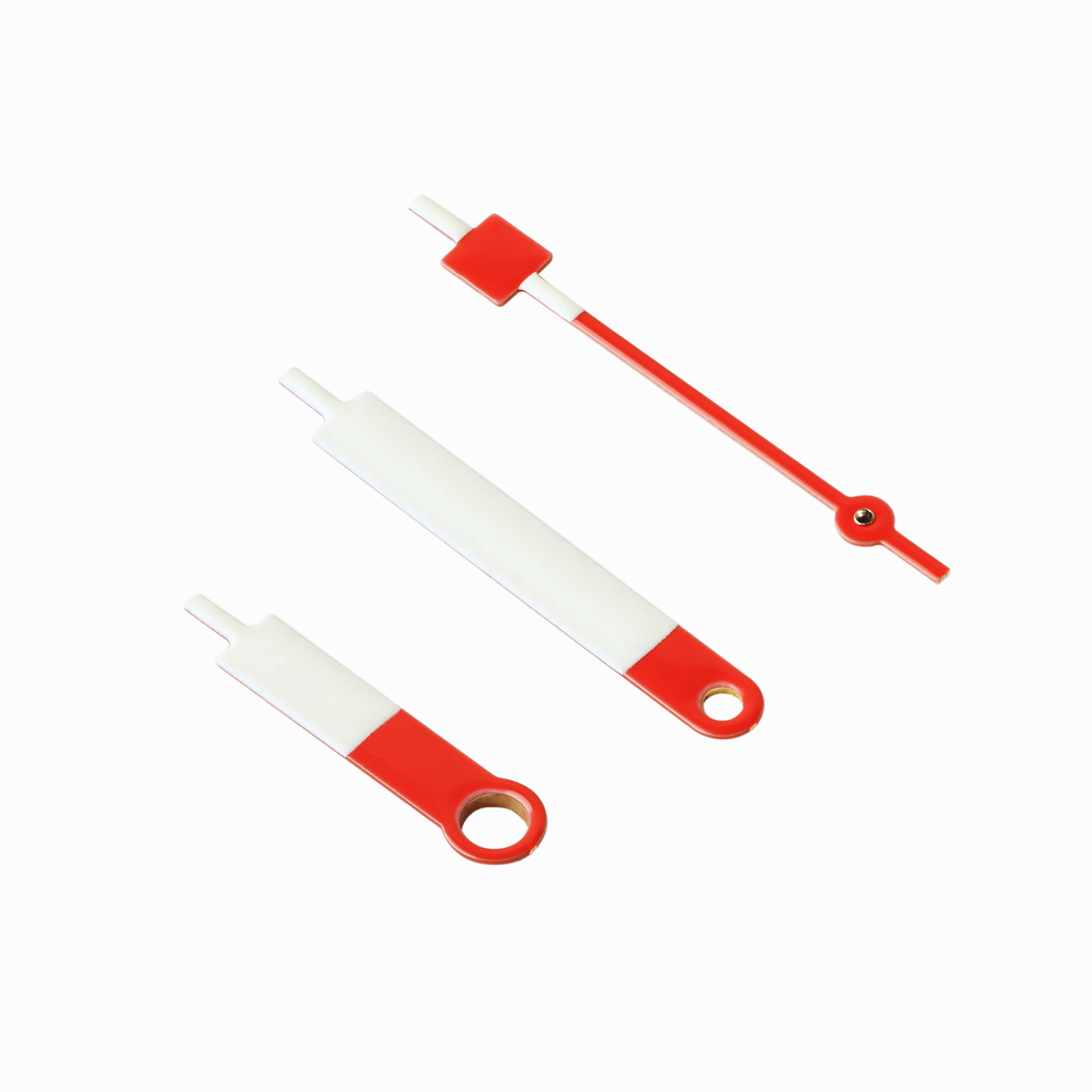 Watch Hands: U1 Red Finish