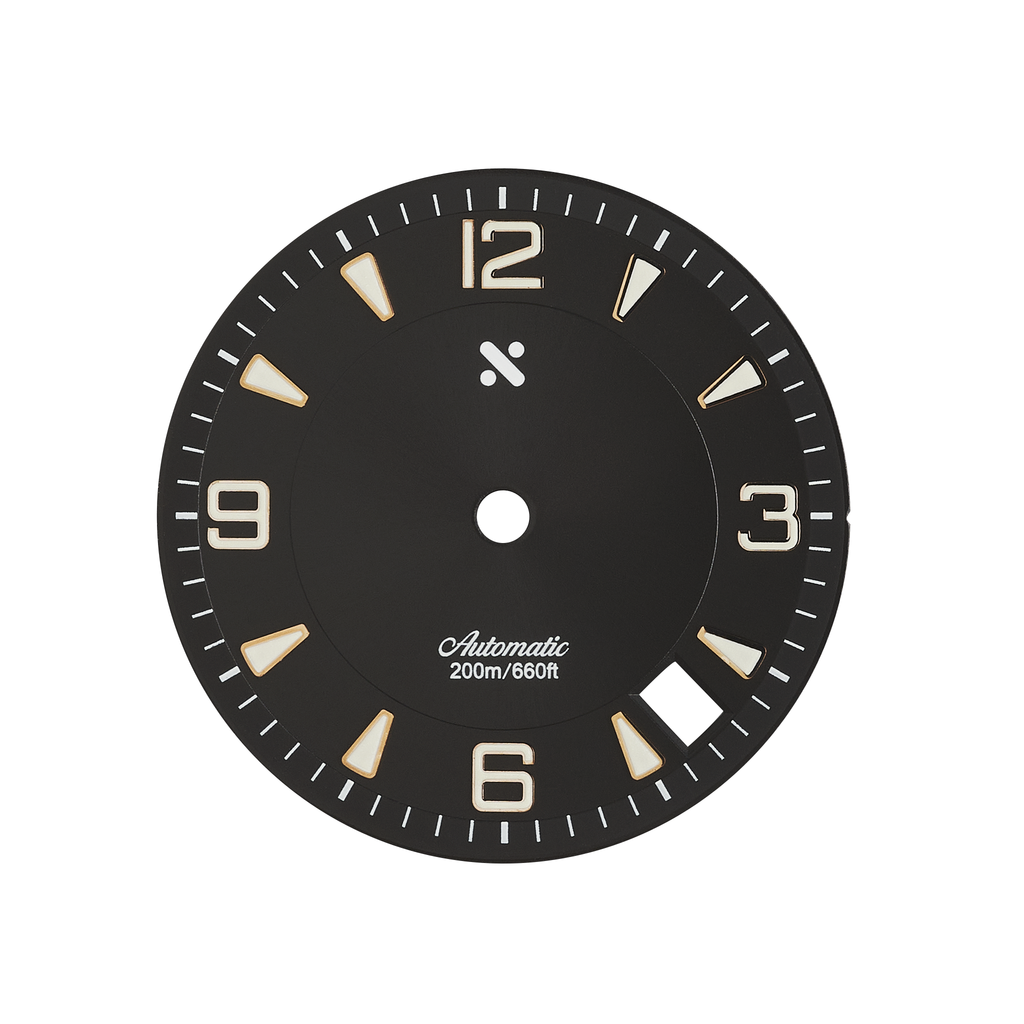 Watch Dial: Fathoms Black/Rose Gold