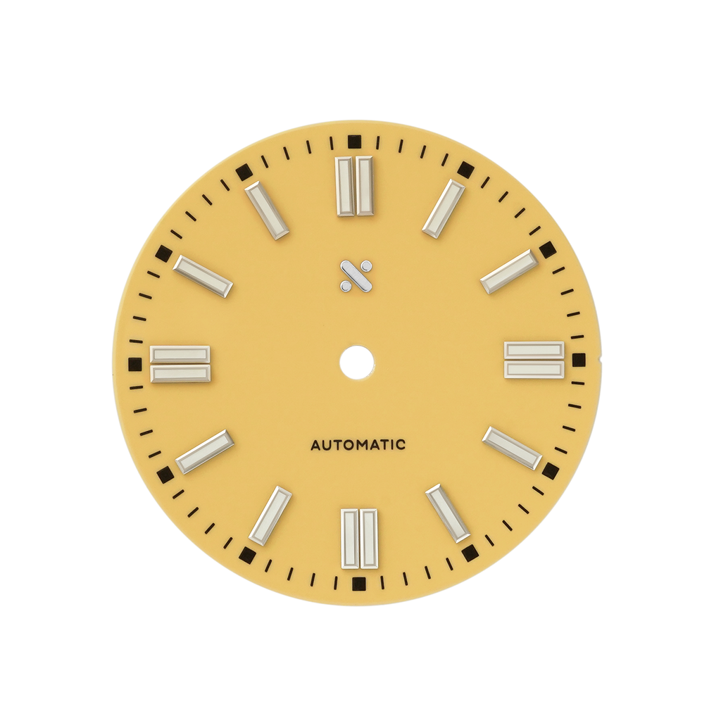 Watch Dial: Perpetual Enamel Beige