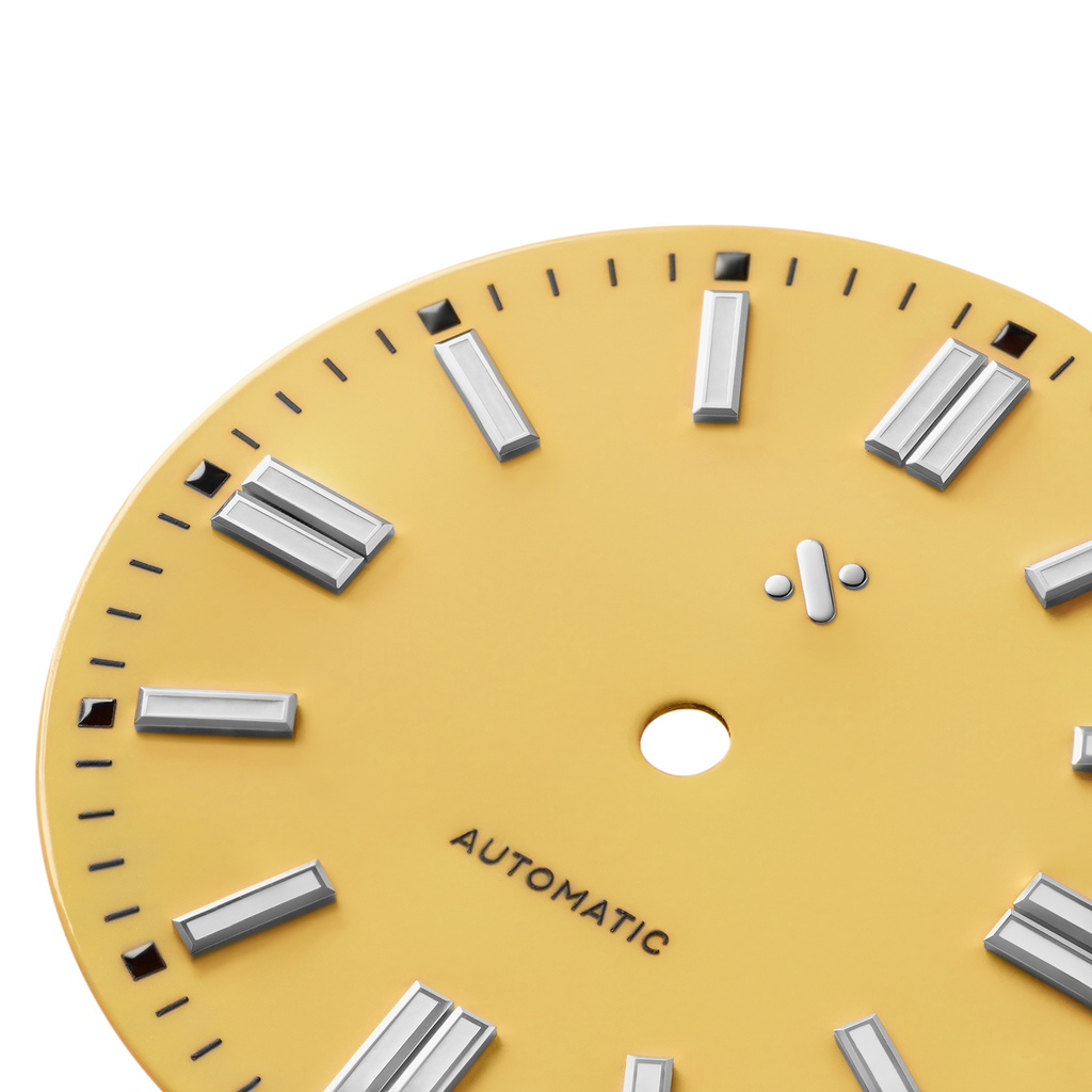 Watch Dial: Perpetual Enamel Beige