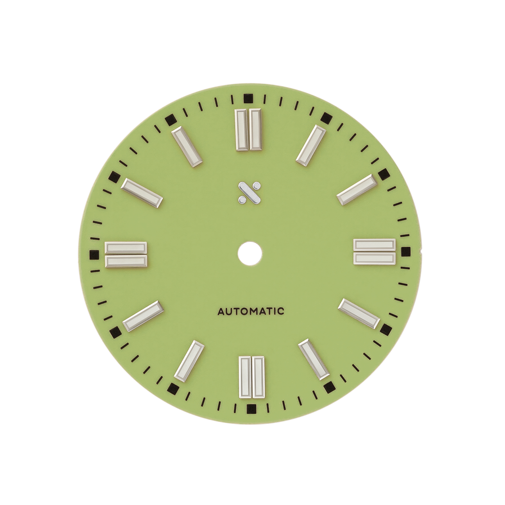Watch Dial: Perpetual Enamel Pistachio