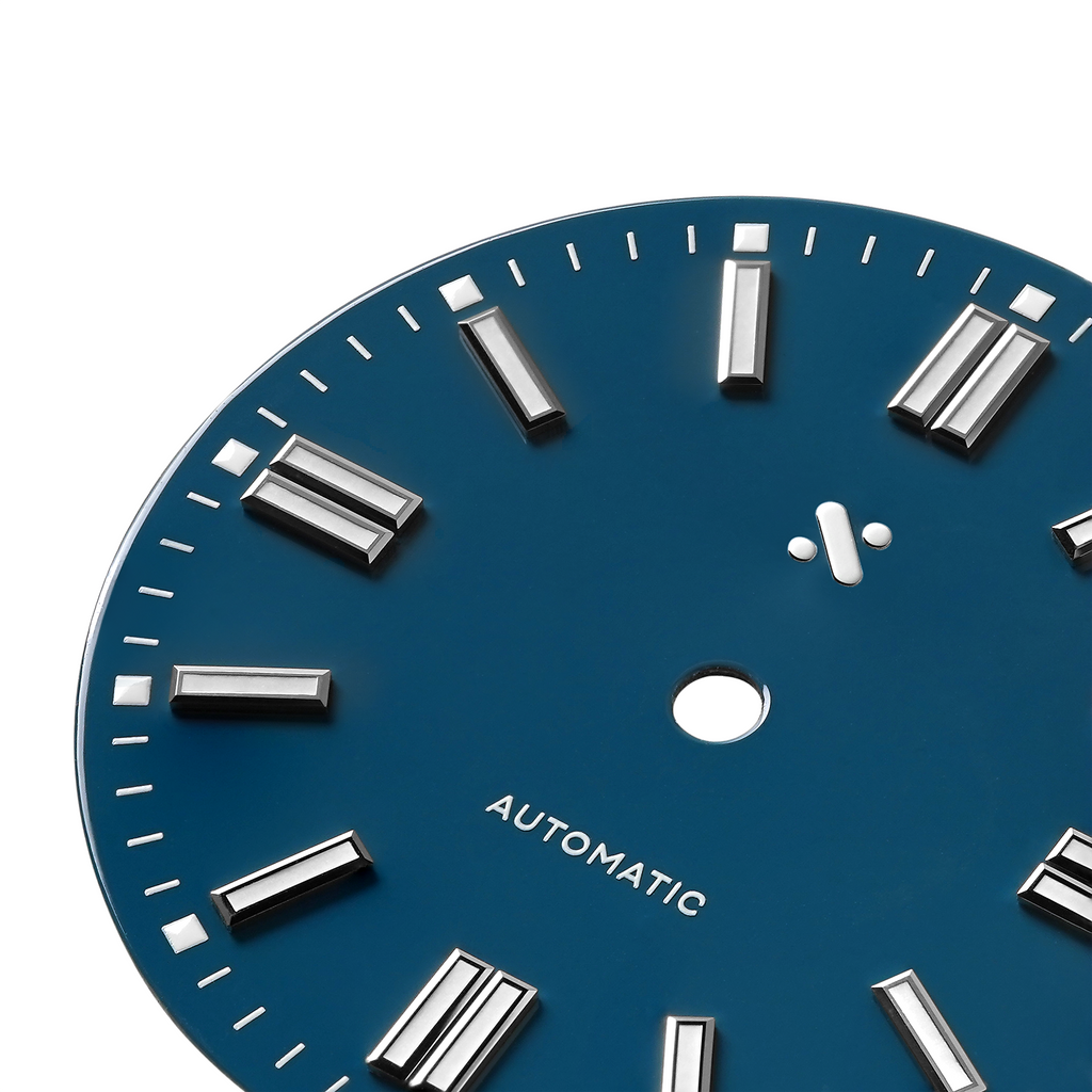 Watch Dial: Perpetual Enamel Blue