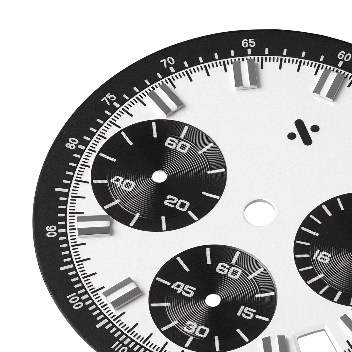Watch Dial: Vantage Tricompax Snow Panda – namokiMODS