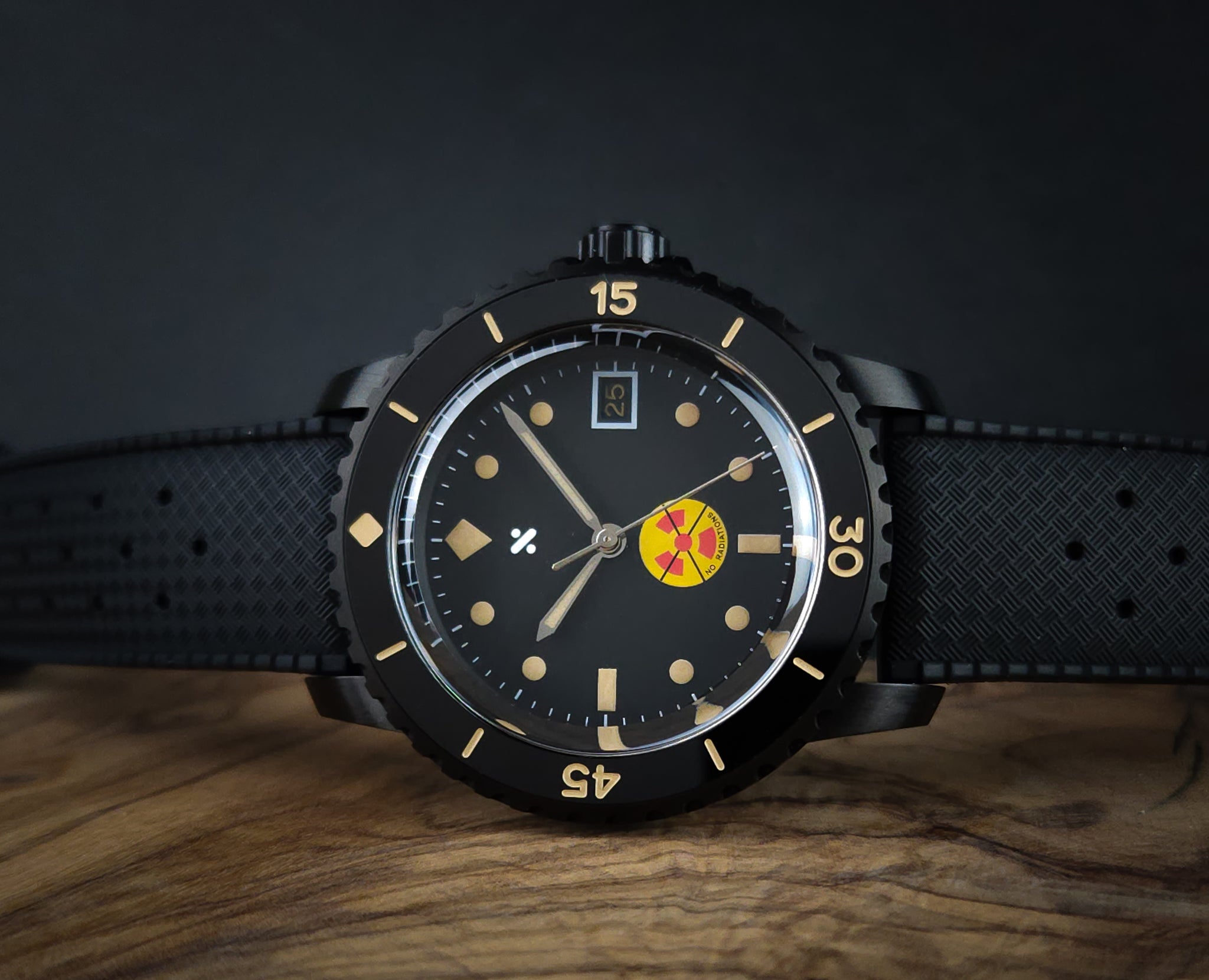 SKX007/SRPD Ceramic Bezel Insert: Vintage Fathoms – namokiMODS