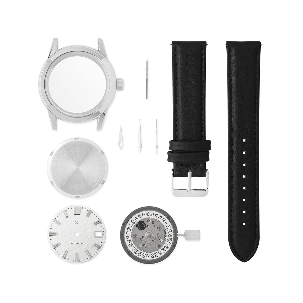 NMK-WK17 DIY Watchmaking Kit: GS Wave Dress Watch