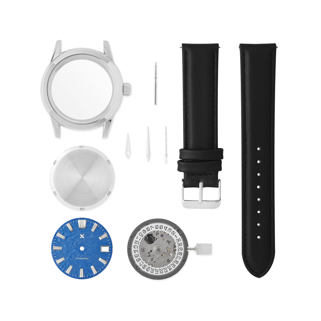 NMK-WK17 DIY Watchmaking Kit: GS Wave Dress Watch