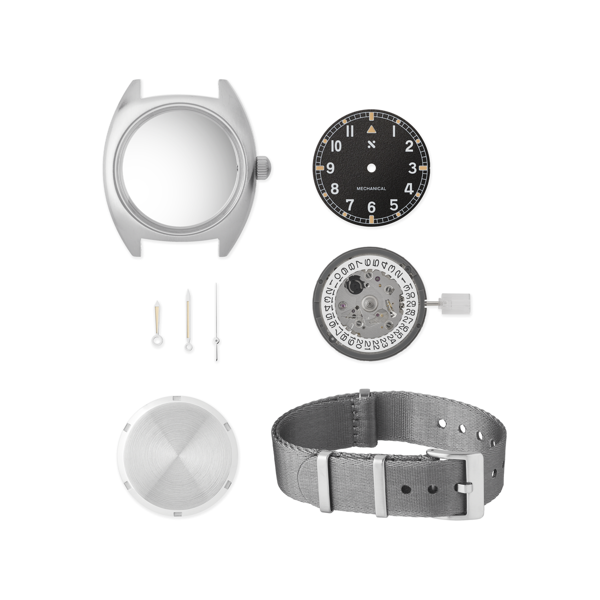 NMK-WK22 DIY Watchmaking Kit: W10 Pilot Watch – namokiMODS
