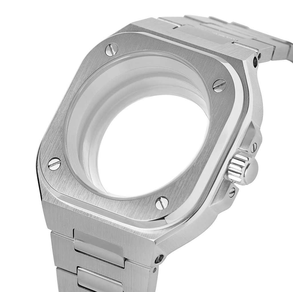 NMK938 B&R Mk 2 SKX007/SPRD Watch Case Bundle: Steel Finish