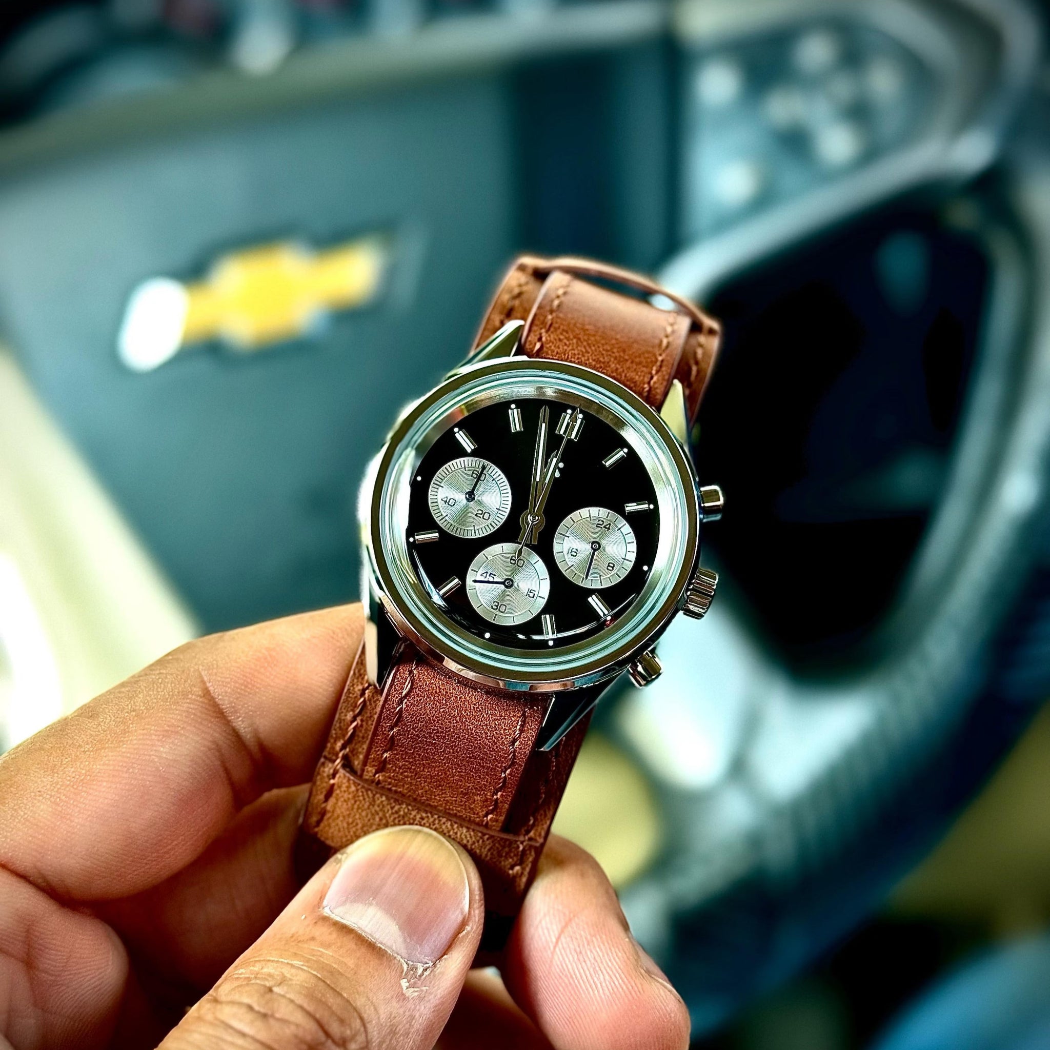 Watch Dial: Reverse Panda Chronograph – namokiMODS