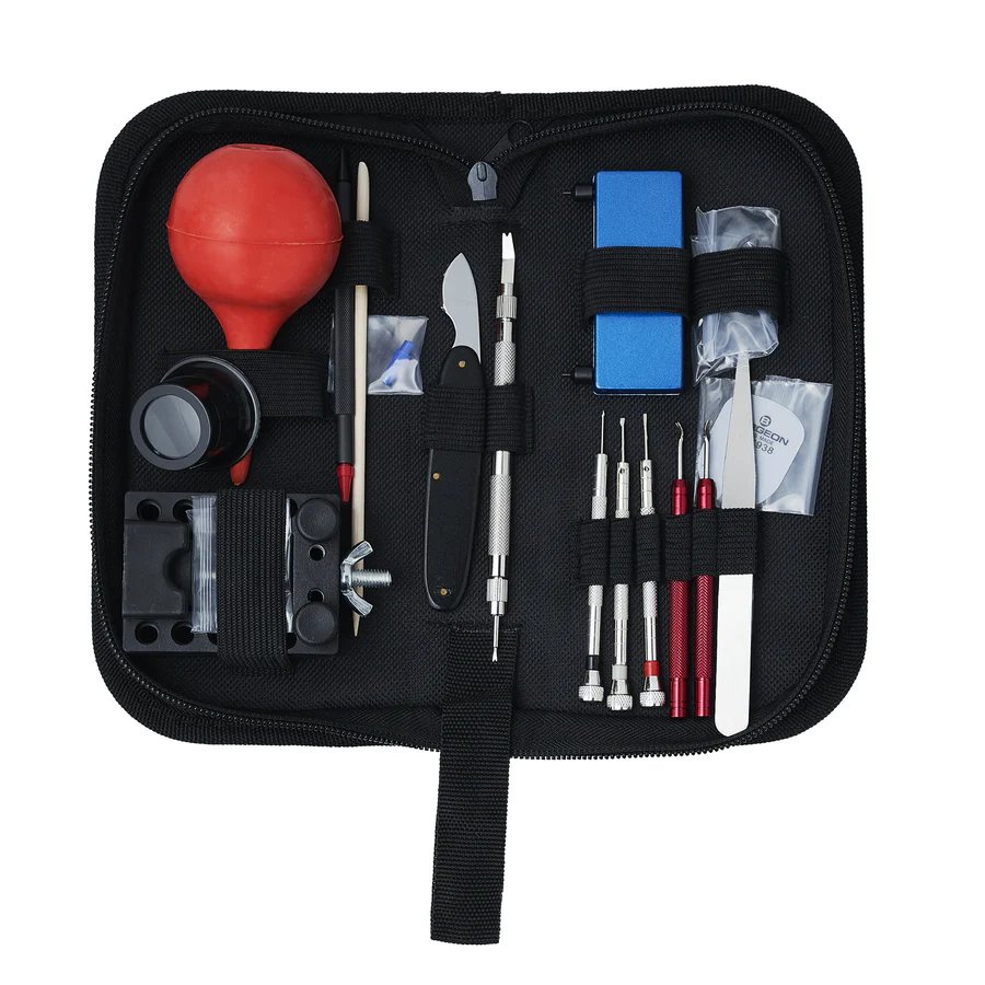 Watchmaker Kit NMK-WK13 DIY Watchmaking Kit: Square Mk2 Pilot Watch – namokiMODS