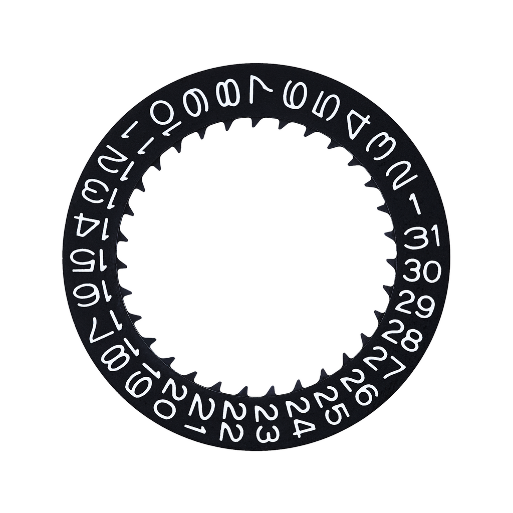 NH35/36A Kanji Date Wheel Disc (Black)