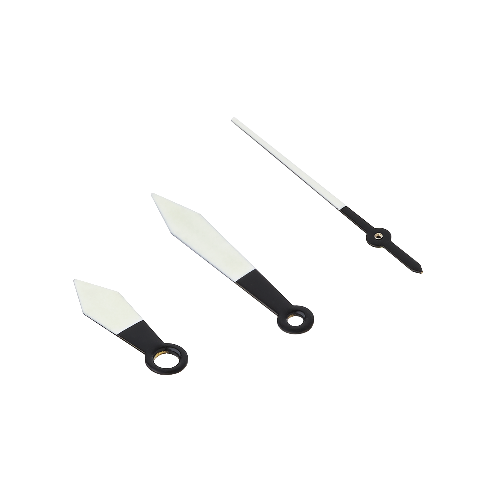 Watch Hands Pilot White Finish namokiMODS