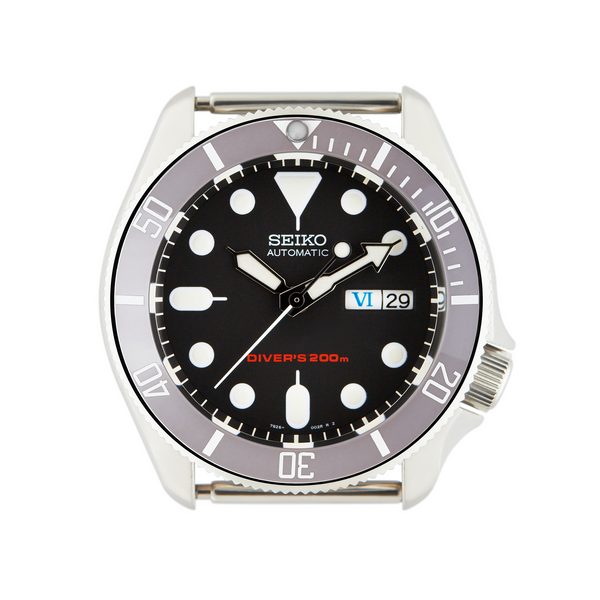 SKX007/SRPD Ceramic Bezel Insert: Sub style Grey/White | namokiMODS