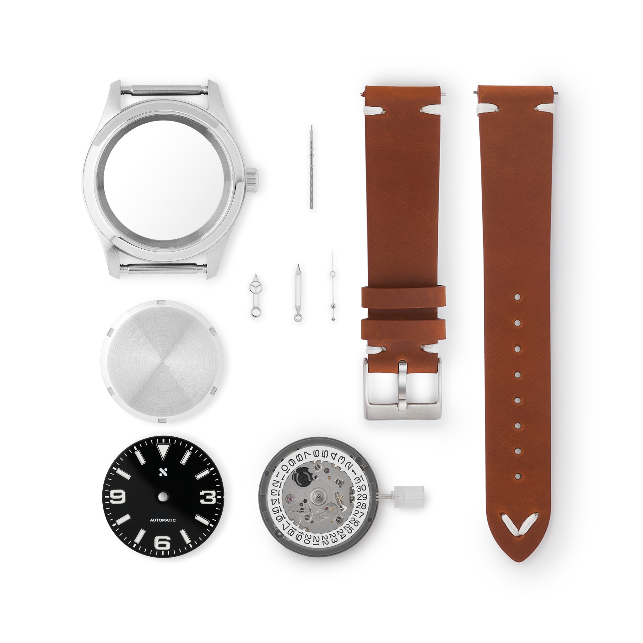NMK-WK02 DIY Watchmaking Kit: Explorer Tool Watch – namokiMODS