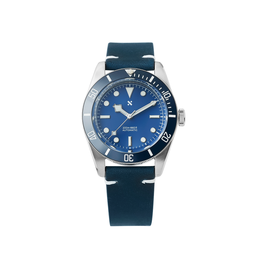 NMK12 Automatic Dive Watch: Fifty-Eight Navy Blue