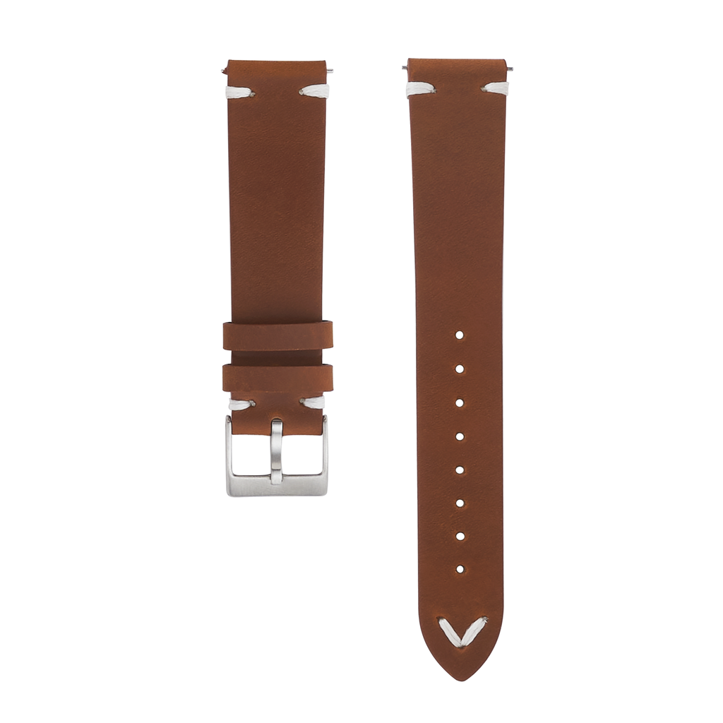 Vintage Leather Strap: Brown
