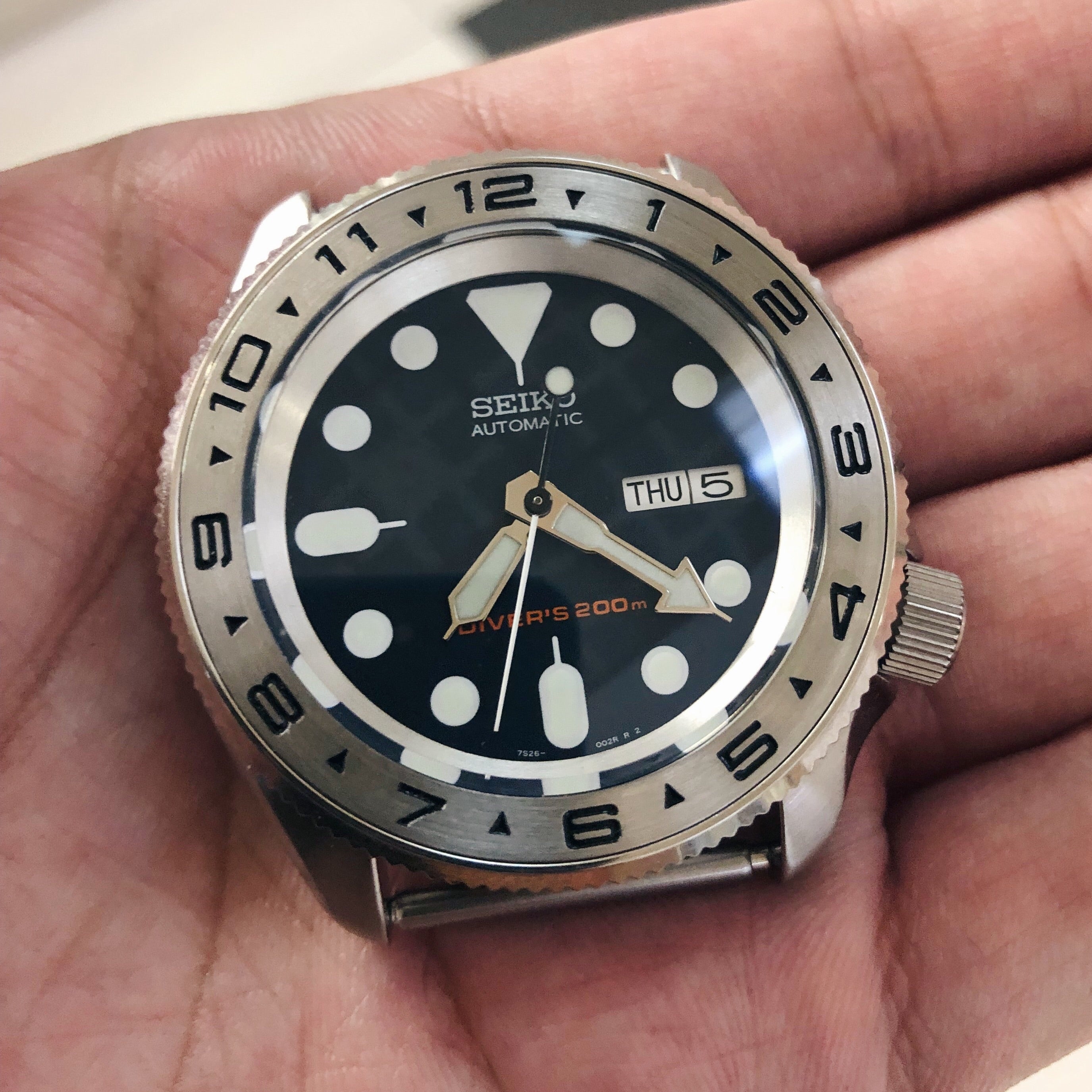 SKX007/SRPD Chapter Ring: Matte Silver Finish | namokiMODS