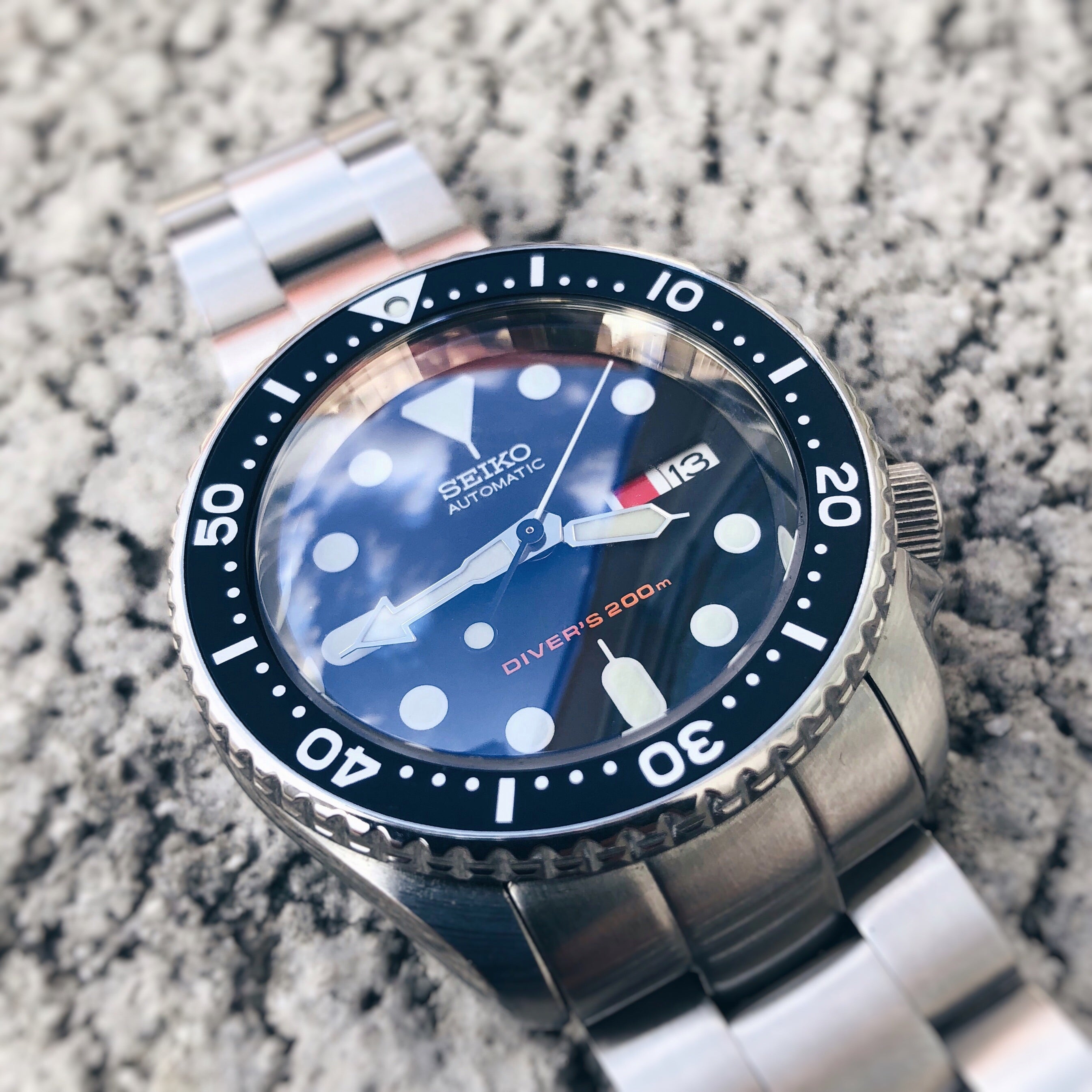 SKX007/SRPD Chapter Ring: Polished Finish namokiMODS